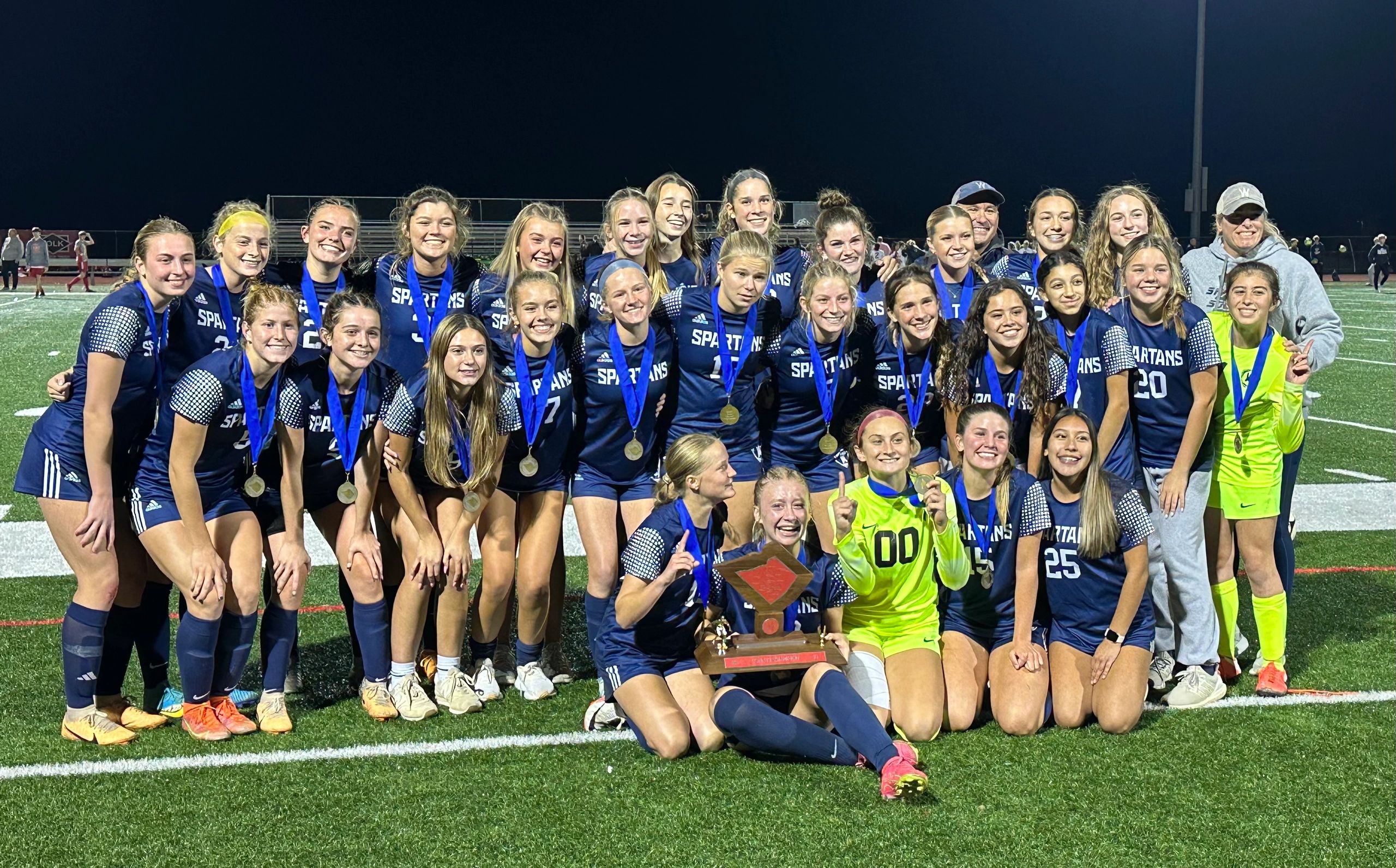 Spartans get overtime goal from Lytle to win another soccer title